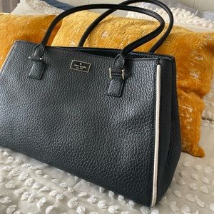 Kate spade crocodile textured leather purse